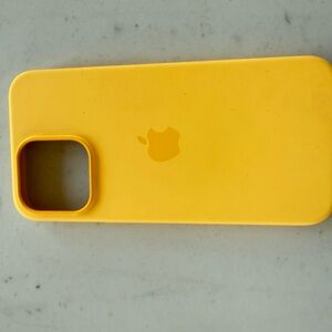 Apple Bright Yellow iPhone Case for 15 Pro